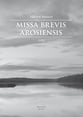 Missa Brevis Arosiensis SATB Choral Score cover